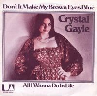Crystal Gayle - Brown eyes blue cover