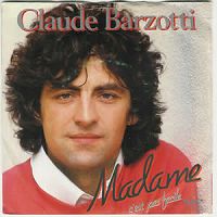 Claude Barzotti - Madame cover