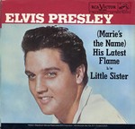 Elvis Presley - His latest flame cover