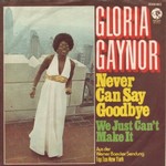 Gloria Gaynor - Never can say goodbye cover