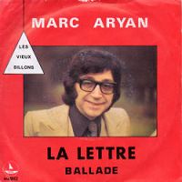 Marc Aryan - La lettre cover
