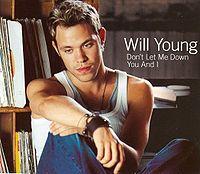 Will Young - Don't Let Me Down cover