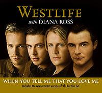 Westlife & Diana Ross - When You Tell Me That You Love Me cover
