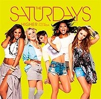 The Saturdays - Higher cover