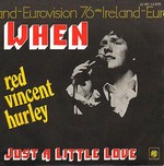 Red Vincent Hurley - When (Ireland Eurovision 1976 entry) cover
