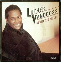 Luther Vandross - Never Too Much cover