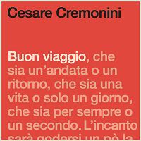 Cesare Cremonini - Buon viaggio cover
