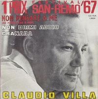 Claudio Villa - Non pensare a me cover