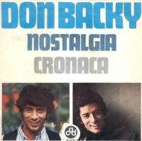Don Backy - Nostalgia cover