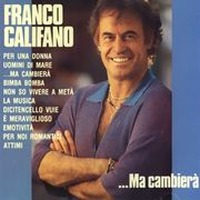 Franco Califano - Per una donna cover
