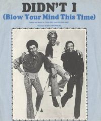 The Delfonics - Didn't I Blow Your Mind This Time cover