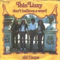 Thin Lizzy - Don't Believe A Word cover