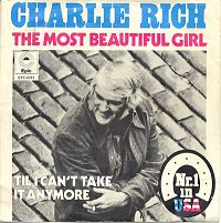 Charlie Rich - The Most Beautiful Girl cover