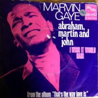 Marvin Gaye - Abraham Martin & John cover