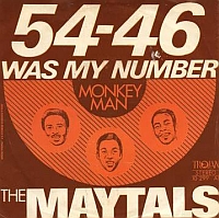 Toots and the Maytals - 54-46 Was My Number cover