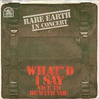Rare Earth - What'd I Say cover