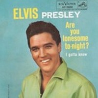 Elvis Presley - Are You Lonesome Tonight cover