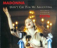 Madonna - Don't Cry For Me Argentina (Dance Mix) cover