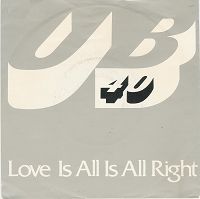 UB40 - Love Is All Is All Right cover