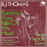 B J Thomas - Raindrops Keeps Falling On My Head cover