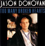 Jason Donovan - Too Many Broken Hearts cover