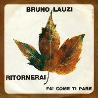 Bruno Lauzi - Ritornerai cover