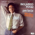 Riccardo Fogli - Per Lucia cover