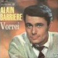 Alain Barriere - Vorrei cover