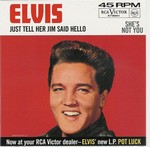Elvis Presley - Just tell her Jim said hello cover