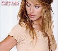 Paulina Rubio - Don't Say Goodbye cover