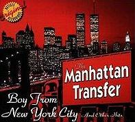 Manhattan Transfer - Boy From New York City (NYC) cover