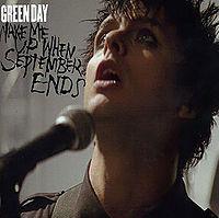 Green Day - Wake Me Up When September Ends cover