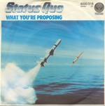 Status Quo - What You're Proposin' cover