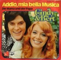Cindy & Bert - Addio mia bella musica cover
