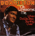 Don Gibson - Oh lonesome me cover