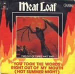 Meat Loaf - You took the words out of my mouth cover