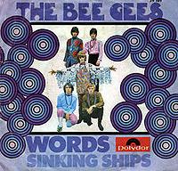 The Bee Gees - Words cover