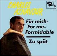 Charles Aznavour - For me.. formidable cover