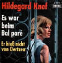 Hildegard Knef - Es war beim Bal par cover
