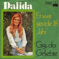Dalida - Er war gerade 18 Jahr' cover